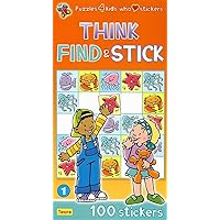 Picture Sudoku with stickers - Think, Find & Stick