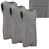Special Kids Adaptive Clothing For Children & Adults With Special Needs, Sleeveless Bodysuit With Tube Access