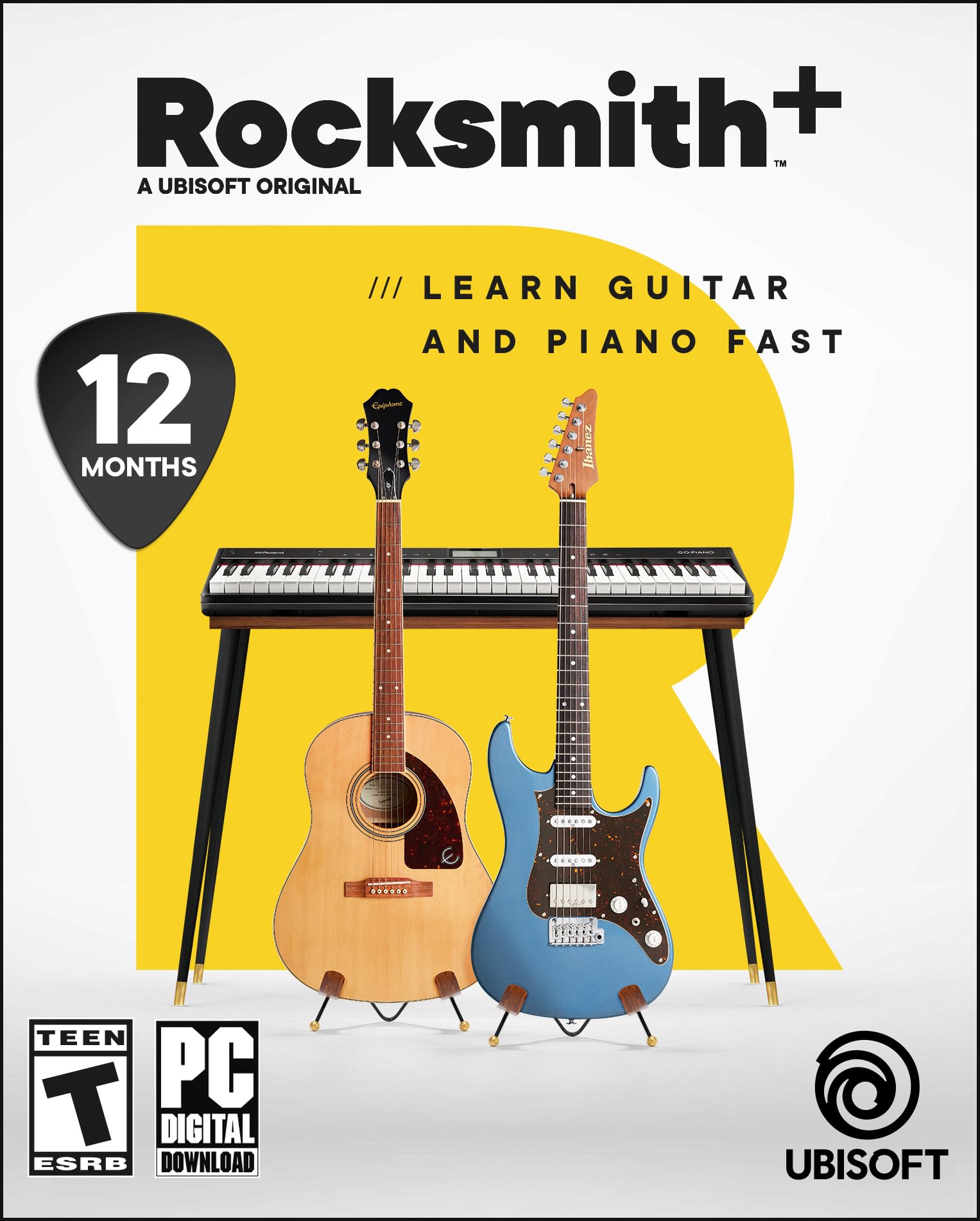 Rocksmith™+ 12-Month Subscription | PC Code - Ubisoft Connect