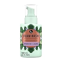 L. Fragrance Free Period Care Foaming Wash, pH Balanced, Free from Fragrances, Sulfates or Parabens, 6 oz