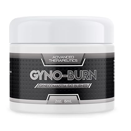 HEMPERATURE Gyno Burn Gynecomastia Cream New 4 Ounce Jar. Burn Stubborn Chest Fat and Firm up Your Pecs. Fat Burner Cream Works for Men and Women