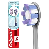 Colgate Renewal Manual Toothbrush, 2 Count (Pack of 1), Multicolored