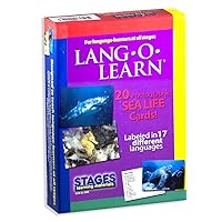 Stages Learning Materials Stages Learning Materials Lang-O-Learn ESL Sea Life Vocabulary Cards Flashcards for English, Spanish, French, German, Italian, Chinese, Korean, + More