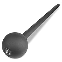ProsourceFit Steel Macebell, Heavy Duty Steel Mace, Workout Mace with Non-Slip Grip for Gada, Strength, and Core Training