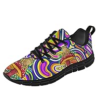 Mushroom Shoes for Women Men Running Walking Tennis Lightweight Sneakers Comfortable Shoes Gifts for Women Men