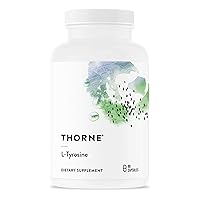 THORNE L-Tyrosine - Amino Acid Supplement to Support Production of Dopamine and Norepinephrine - 90 Capsules