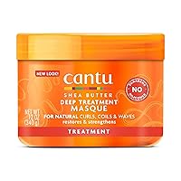 Cantu Deep Treatment Masque with Shea Butter for Natural Hair, 12 oz (Packaging May Vary)