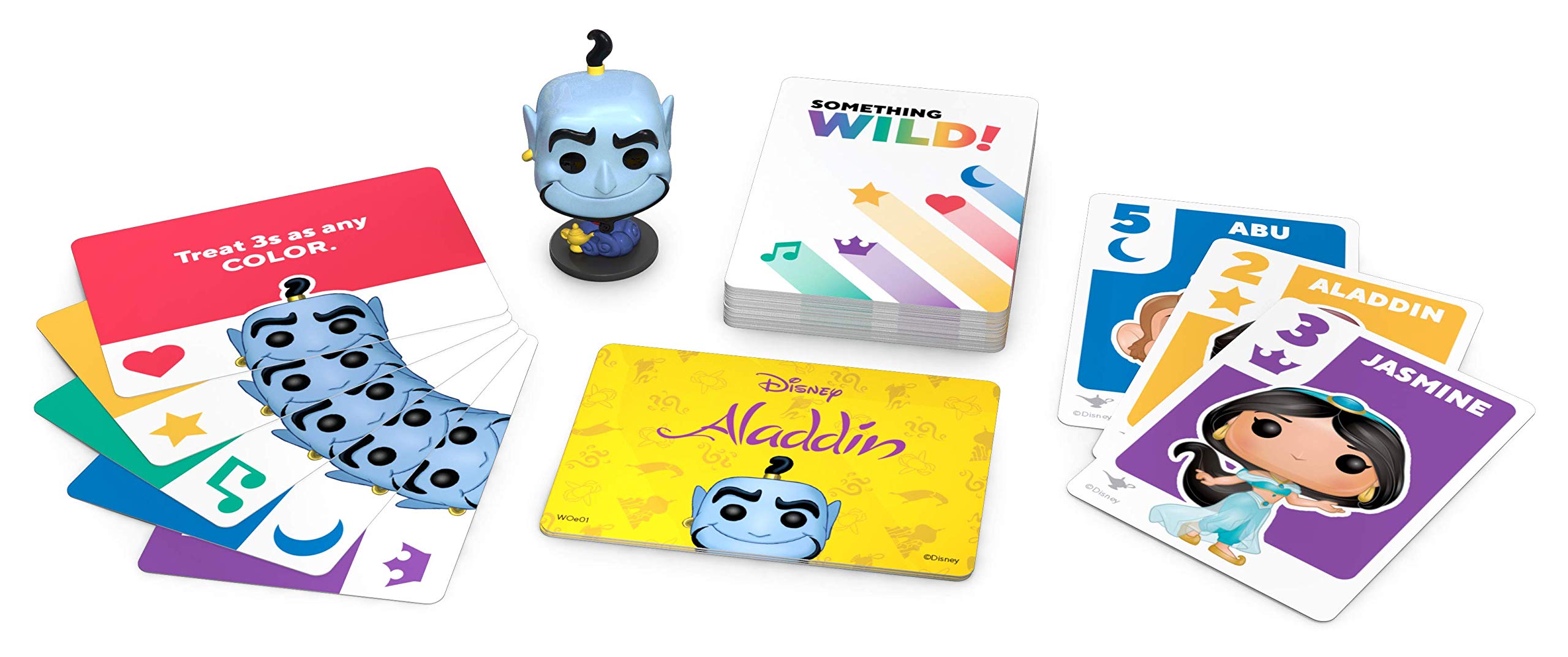 Funko Something Wild! Disney Aladdin - Genie Card Game - Christmas Stocking Stuffer