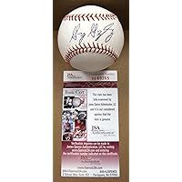 Gio Gonzalez Washington Nationals Signed E O.m.l.baseball W/jsa - Autographed Baseballs