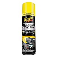 Ultimate Black Plastic Restorer - Restore Faded Exterior Trim, Add Shine and Protect Exterior Trim with Durability and UV Protection - Makes Trim and Plastic Look Like New, 10 Oz Aerosol