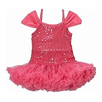 Hot Pink Sequin Princess Dress Girl's