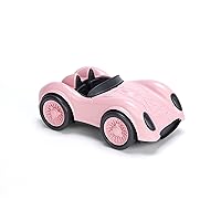 Green Toys Race Car, Pink - Pretend Play, Motor Skills, Kids Toy Vehicle. No BPA, phthalates, PVC. Dishwasher Safe, Recycled Plastic, Made in USA.