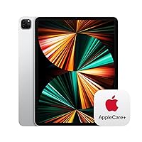 Apple 2021 12.9-inch iPad Pro (Wi-Fi + Cellular, 512GB) - Silver with AppleCare+ (2 Years)