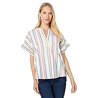 Tommy Hilfiger Women's Short Sleeve Essential Everyday Shirt