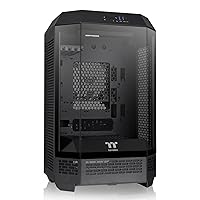 Tower 300 Black Micro-ATX Case; 2x140mm CT Fan Included; Support Up to 420mm Radiator; Optional Chassis Stand Kit Allows Horizontal Display; CA-1Y4-00S1WN-00; 3 Year Warranty