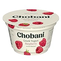 Chobani® Non-Fat Greek Yogurt Raspberry on the Bottom 5.3oz