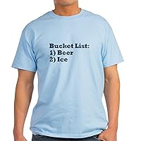 CafePress Bucket List Beer Ice Light T Shirt Cotton T-Shirt