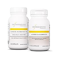 Integrative Therapeutics Energize & Fortify Bundle - Comprehensive B-Complex & Multivitamin Support for Energy, Immunity, and Overall Wellness*