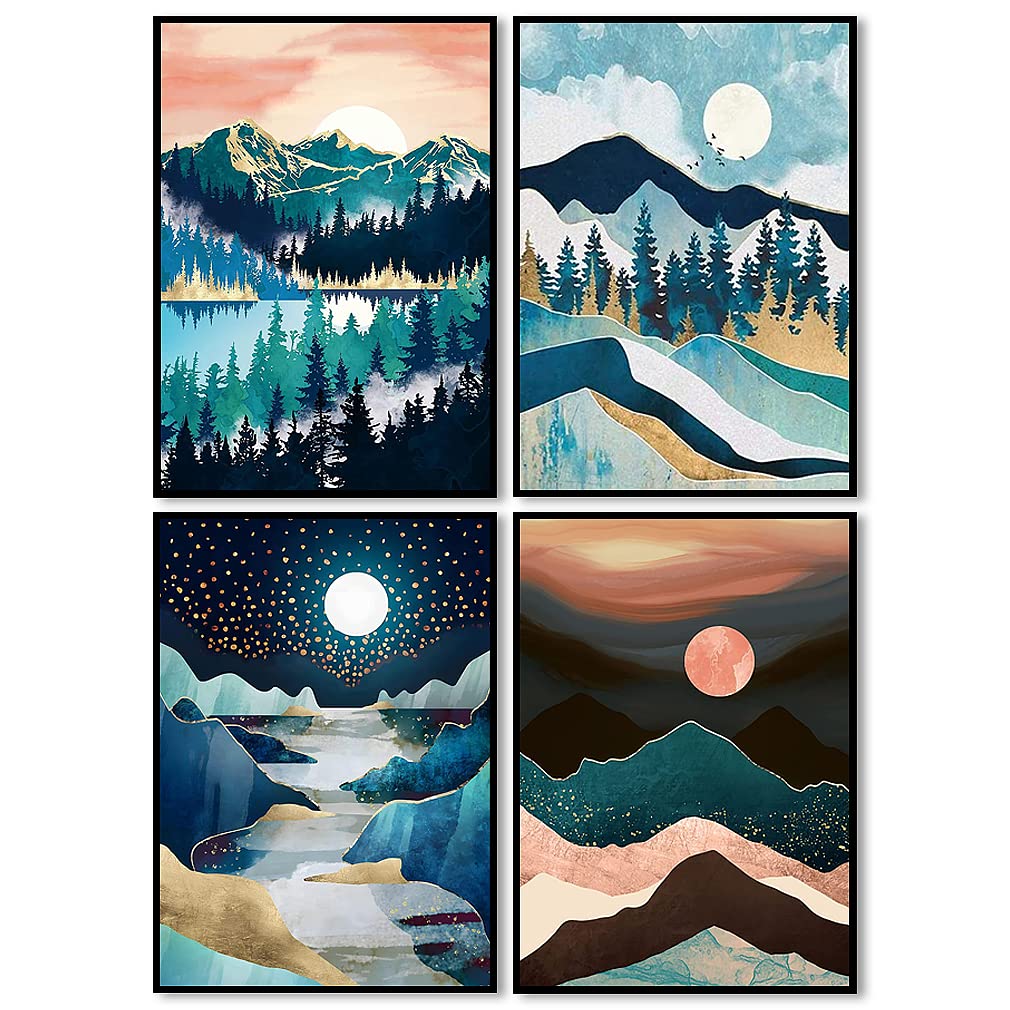 Mua Lwzays Cross Stitch Kits - Moon Counted Cross Stitch Kits 4 Pack Stamped  Cross-Stitch Mountains Needlepoint Counted Kits Beginners,Embroidery Kit  Arts And Crafts For Home Decor Trên Amazon Mỹ Chính Hãng