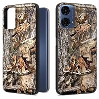 CoverON Camo Design Fit Motorola Moto G Power 5G 2024 Case for Men, Slim TPU Flexible Skin Cover Thin Shockproof Protective Silicone Sleeve Fit Moto G Power 5G (2024) Phone Case - Camouflage