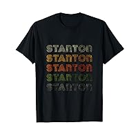 Love Heart Stanton Tee Grunge/Vintage Style Black Stanton T-Shirt