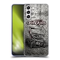 Head Case Designs Officially Licensed World of Outlaws Sprint Car Western Graphics Soft Gel Case Compatible with Samsung Galaxy S21 5G