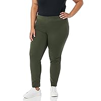Amazon Essentials Women's Slim-Fit Bi-Stretch Side Zip Ankle Pant