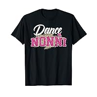 Dance Nonni Leopard Funny Dancing Nonni Mother's Day T-Shirt