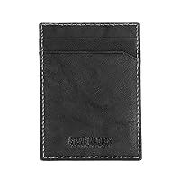 Steve Madden Men's Front Pocket Wallet with Money Clip