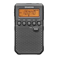 DT-800BK AM/FM/NOAA Weather Alert Pocket Radio (Black)