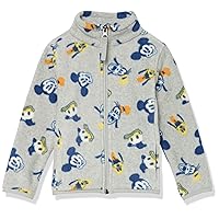 Amazon Essentials Disney | Marvel | Star Wars | Princess Girls and Toddlers' Polar Fleece Full-Zip Mock Jackets