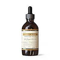Royal Pine Pollen Tincture — Adaptogenic, Phytosterols, Endocrine Health Support — Pure RAW Pine Pollen — Full Potency Bioavailable Dual-Stage Tincture — Men & Women — Vegan, Gluten Free — 4 Ounces