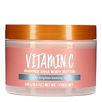 Tree Hut Vitamin C Whipped Shea Body Butter, 8.4oz, Lightweight, Long-lasting, Hydrating Moisturizer with Natural Shea Butter for Nourishing Essential Body Care