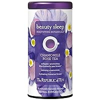 The Republic of Tea Beautifying Botanicals® Beauty Sleep Chamomile Rose Herbal Tea Bags (36 count)