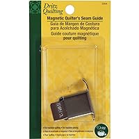 Dritz 3304 Magnetic Quilter's Seam Guide , Silver