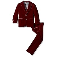Isaac Mizrahi Boys' 3 Piece Velvet Suit