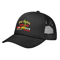 Da Nang Vietnam Veteran Mesh Hat Baseball Cap for Men Women Adjustable Trucker Hat Dad Hat