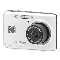KODAK PIXPRO Friendly Zoom FZ45-WH 16MP Digital Camera with 4X Optical Zoom 27mm Wide Angle and 2.7