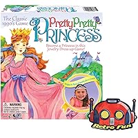Big Game Toys~Pretty Pretty Princess Game Jewelry Dress Up Board Game 1990's Classic Includes Free BGT Sticker Tiara Necklaces