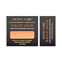 Olivia Care Kojic Acid Soap with Brightening and Moisturizing Properties For An Even Skin Tone and Reduce Appearance of Hyperpigmentation, Sun Damage And Acne Scars (1 Pack) (1)