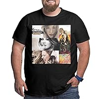 Man's Plus Size T Shirt Loose Crew Neck Cotton Short Sleeve T-Shirts