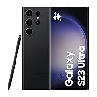 Samsung Galaxy S23 Ultra 5G SM-S918B/DS 256GB 12GB RAM, 200 MP Camera, Factory Unlocked, International Model (Phantom Black)