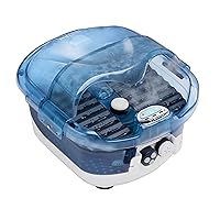 HoMedics 2-in-1 Sauna and Footbath with Heat Boost, Pedicure At-Home Spa with Visible Warm Mist and Massaging Hydra Streams
