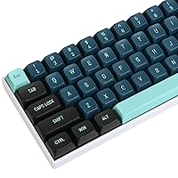160 Monster Full Key Cap Group, CSA Profile Custom Keycaps PBT Double Shot ANSI Layout Keyboard for Cherry/Gatron MX Switches Mechanical Gaming Keyboards (Monster Blue)