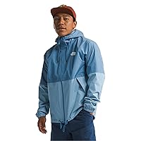 THE NORTH FACE Men's Waterproof Antora Rain Hoodie Jacket (Standard and Big Size), Indigo Stone/Steel Blue, X-Large