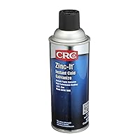 CRC Zinc-It Instant Cold Galvanize Zinc Rich Galvanize Coating 18412â€“ 13 Wt Oz., Quick-Dry Rust- Corrosion-Resistant Coating