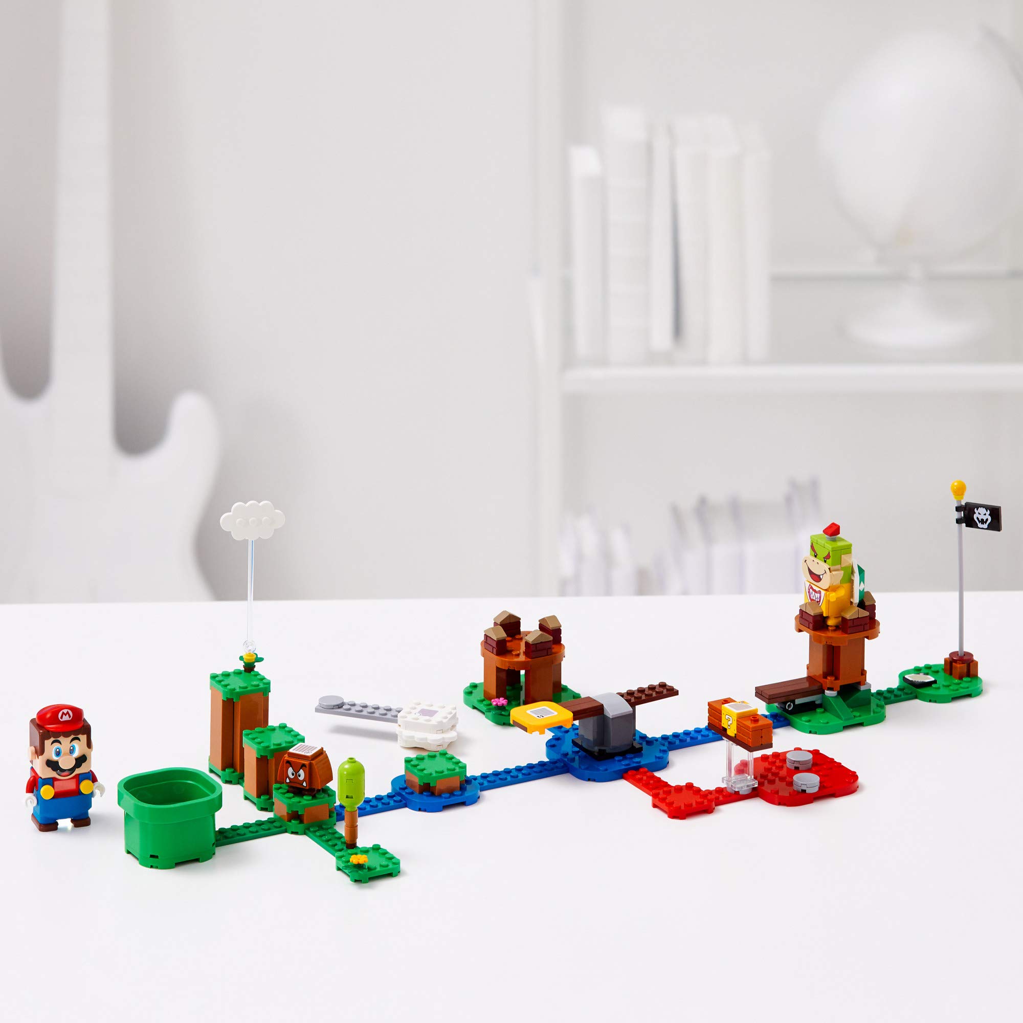 LEGO Super Mario Adventures Starter Course Set 71360, Buildable Toy Game, Birthday Gift for Super Mario Bros. Fans and Kids 6 Plus Year Old with Interactive Figure and Bowser Jr.