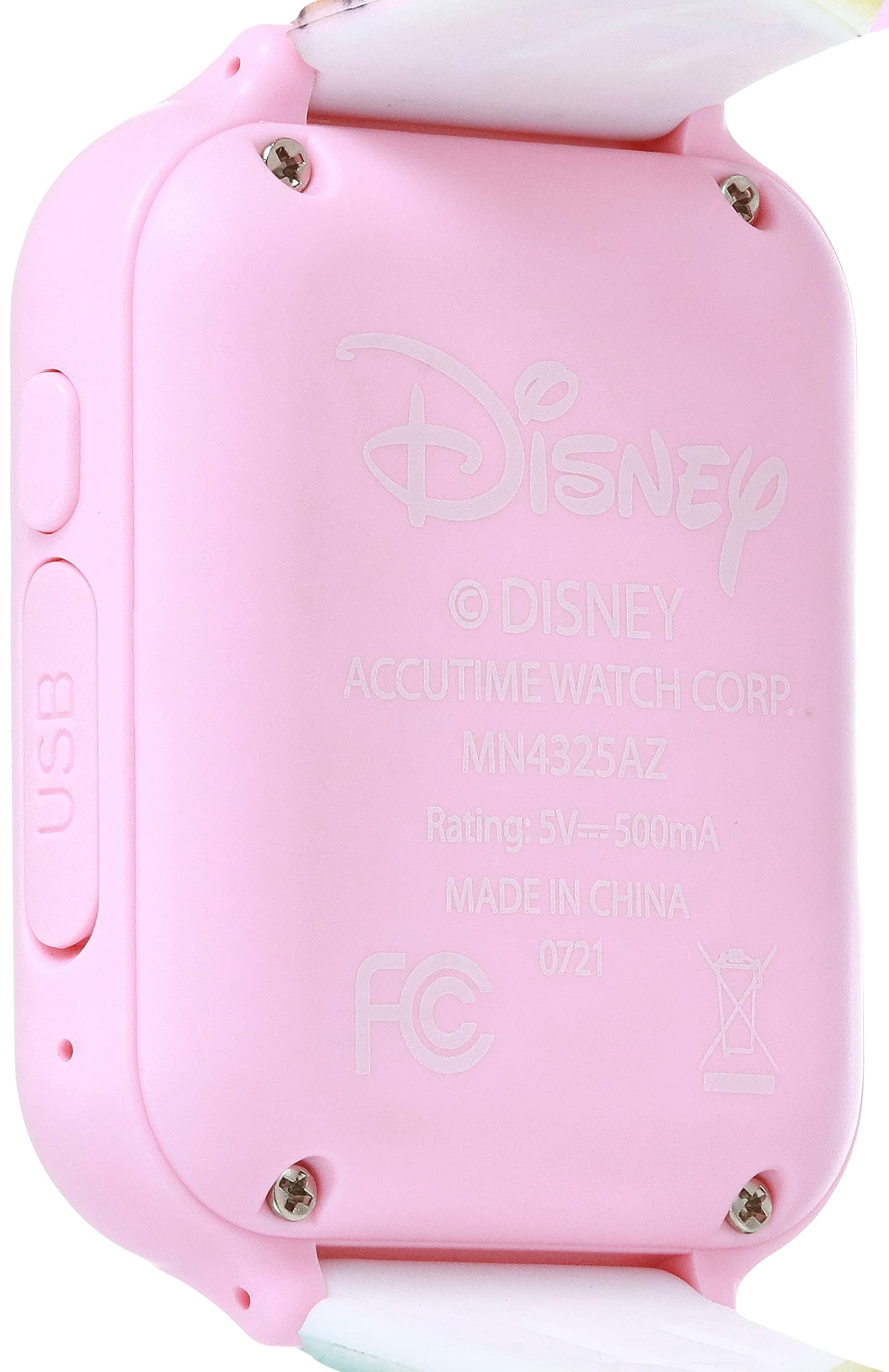 Accutime Girls Disney Minnie Mouse Kids Interactive smartwatch Quartz Watch
