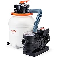 3000GPH Sand Filter Pump for Above Ground, 12
