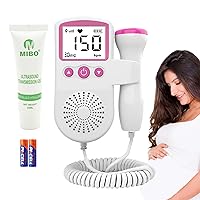 Baby Heartbeat Monitor,Portable Doppler Fetal Pregnancy Monitor for New Moms Easy to Use at Home(XS1)